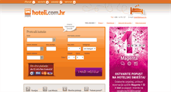 Desktop Screenshot of hoteli.com.hr